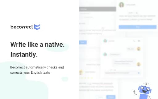 Becorrect – English Grammar & Spell Checker