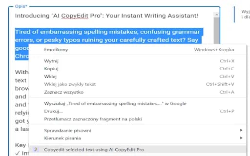 AI CopyEdit Pro