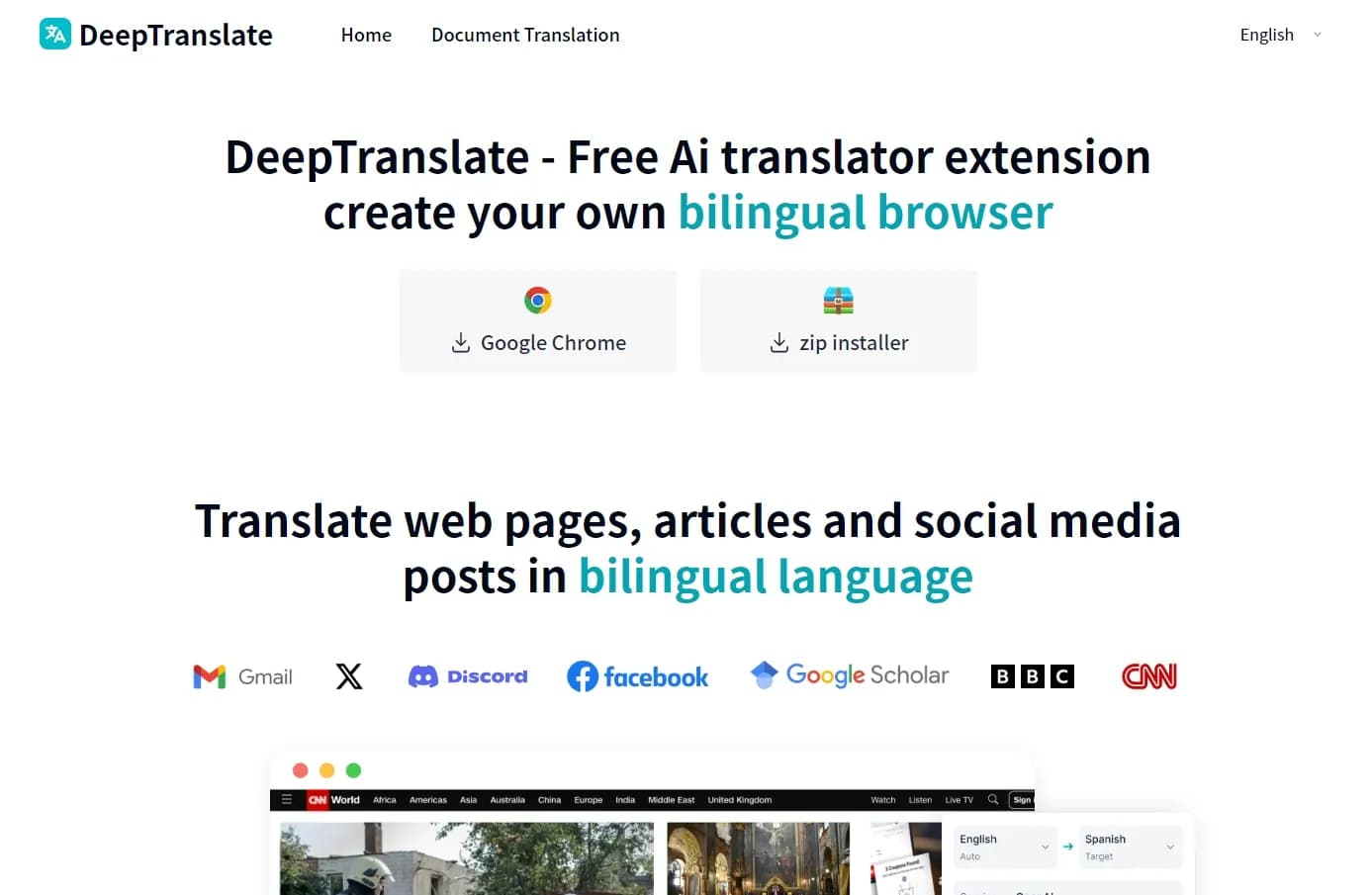 DeepTranslate