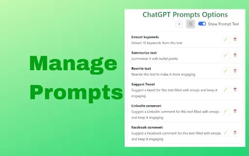ChatGPT Prompts