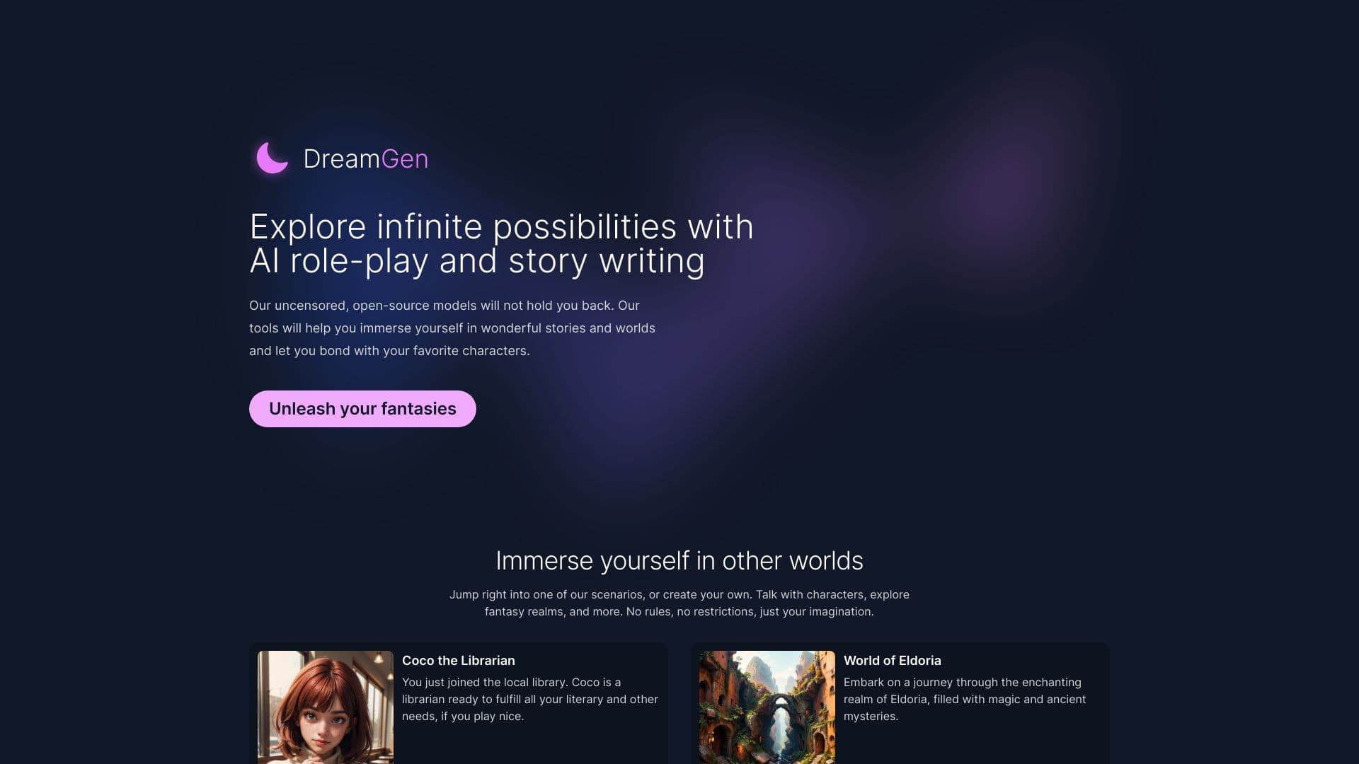 DreamGen AI Role Play