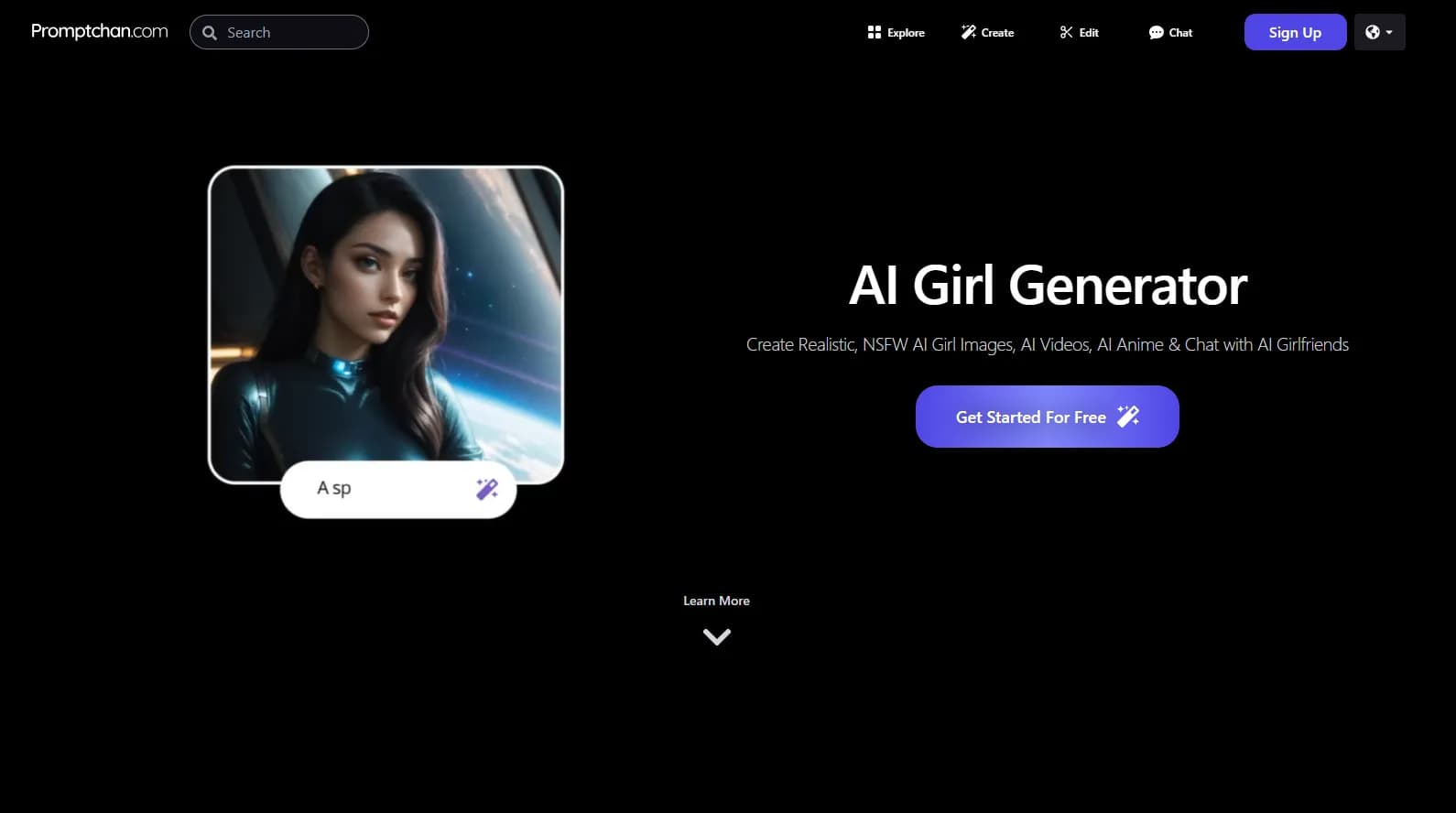 Promptchan AI - Girl Generator