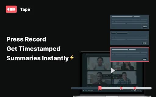 Tape - AI Meeting Summaries, No Bots