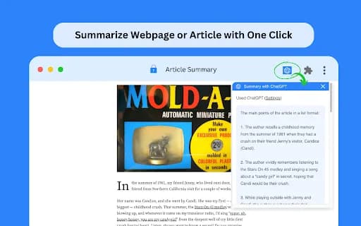 Article Summary with ChatGPT and Take Notes
