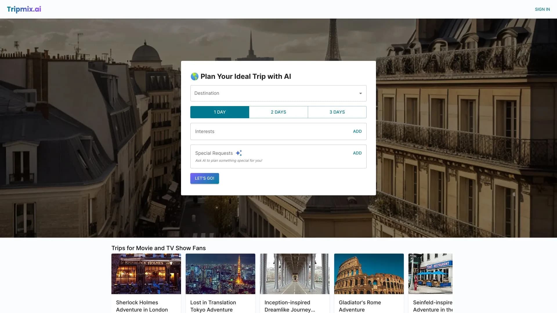 Tripmix.ai