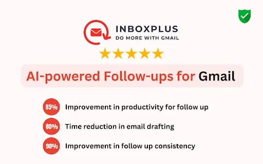 InboxPlus: AI powered Auto Followup for Gmail