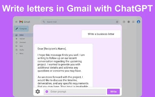 Chat GPT for Gmail