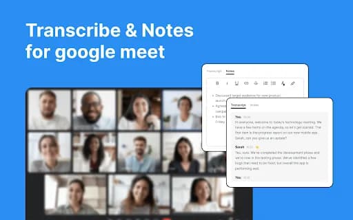 Minutes: Notes, Transcripts & Summary