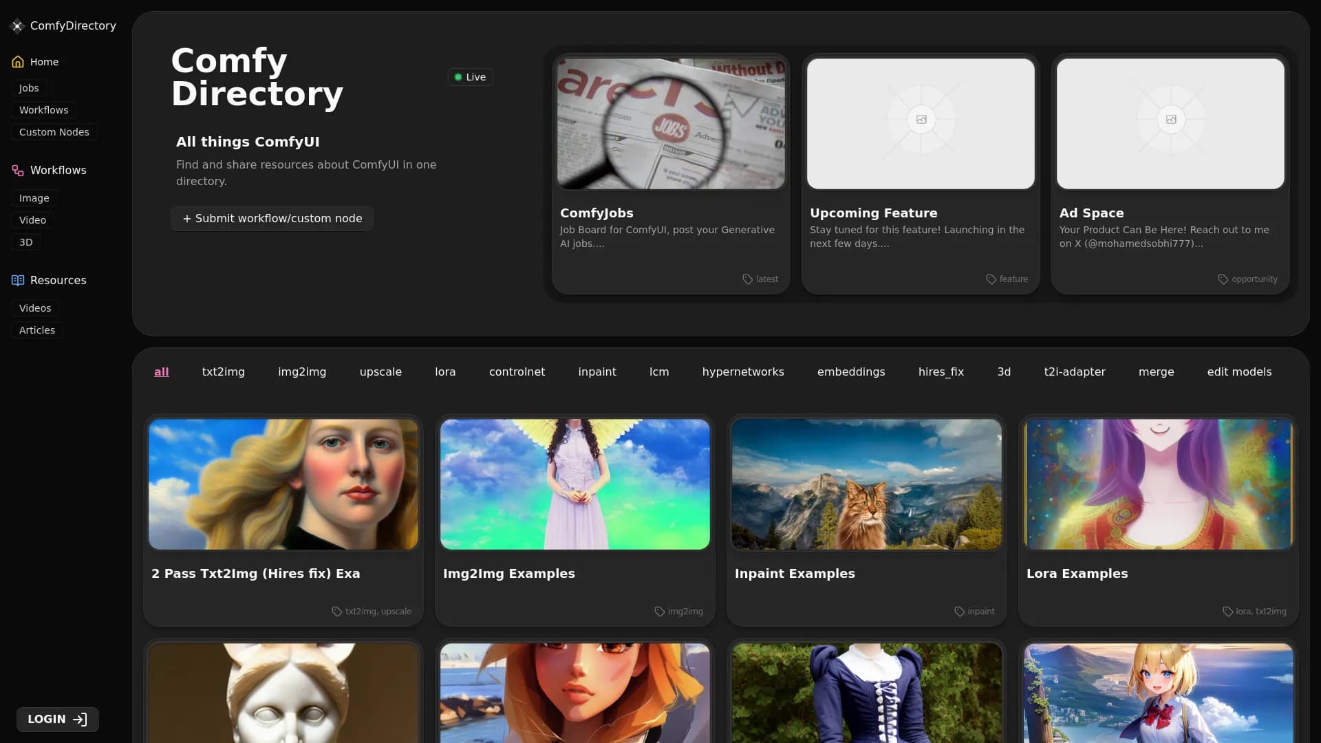 Comfy Directory