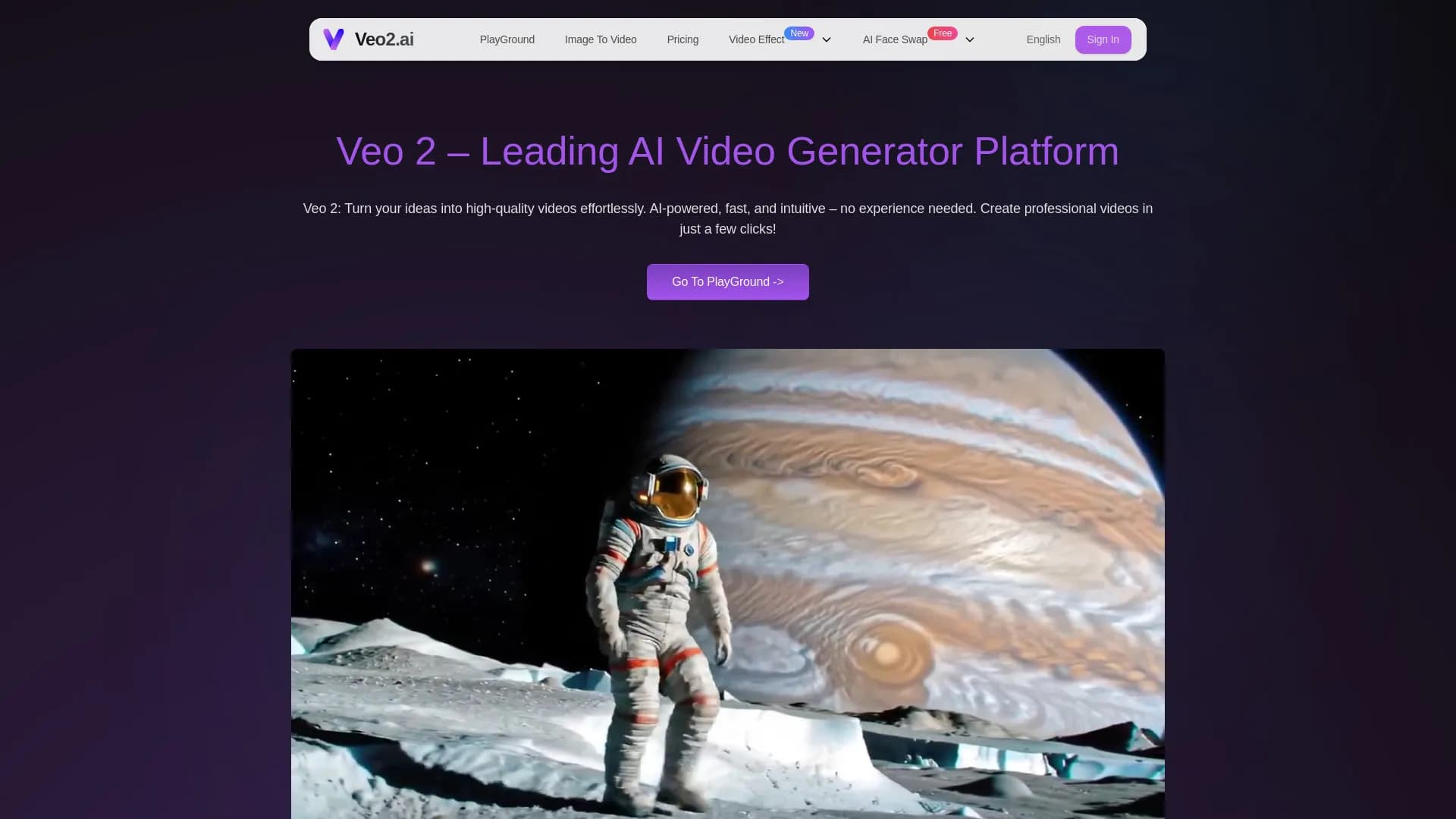 Veo 2 AI Video Generator-Veo2.ai