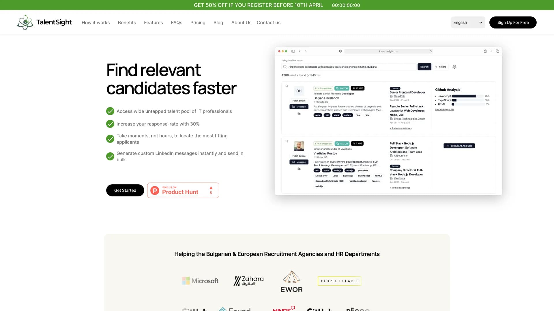 TalentSight - AI Tech Talent Acquisition