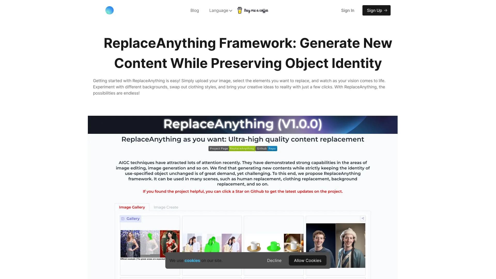 Replace Anything