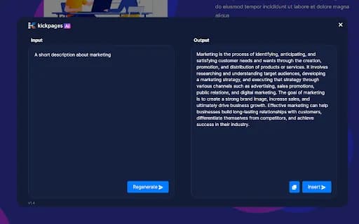 Kickpages AI