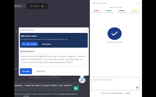 Prompt Easy