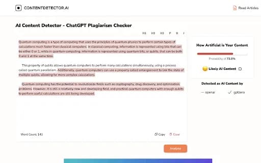 AI Content Detector