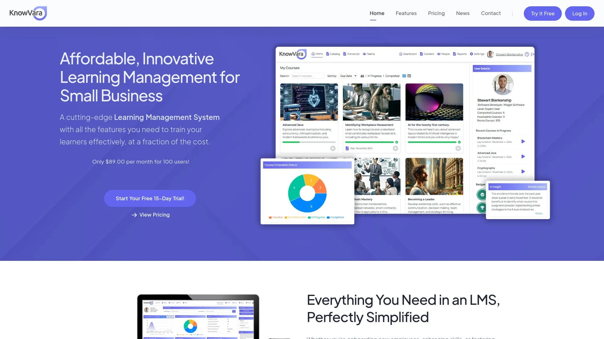 KnowVara LMS