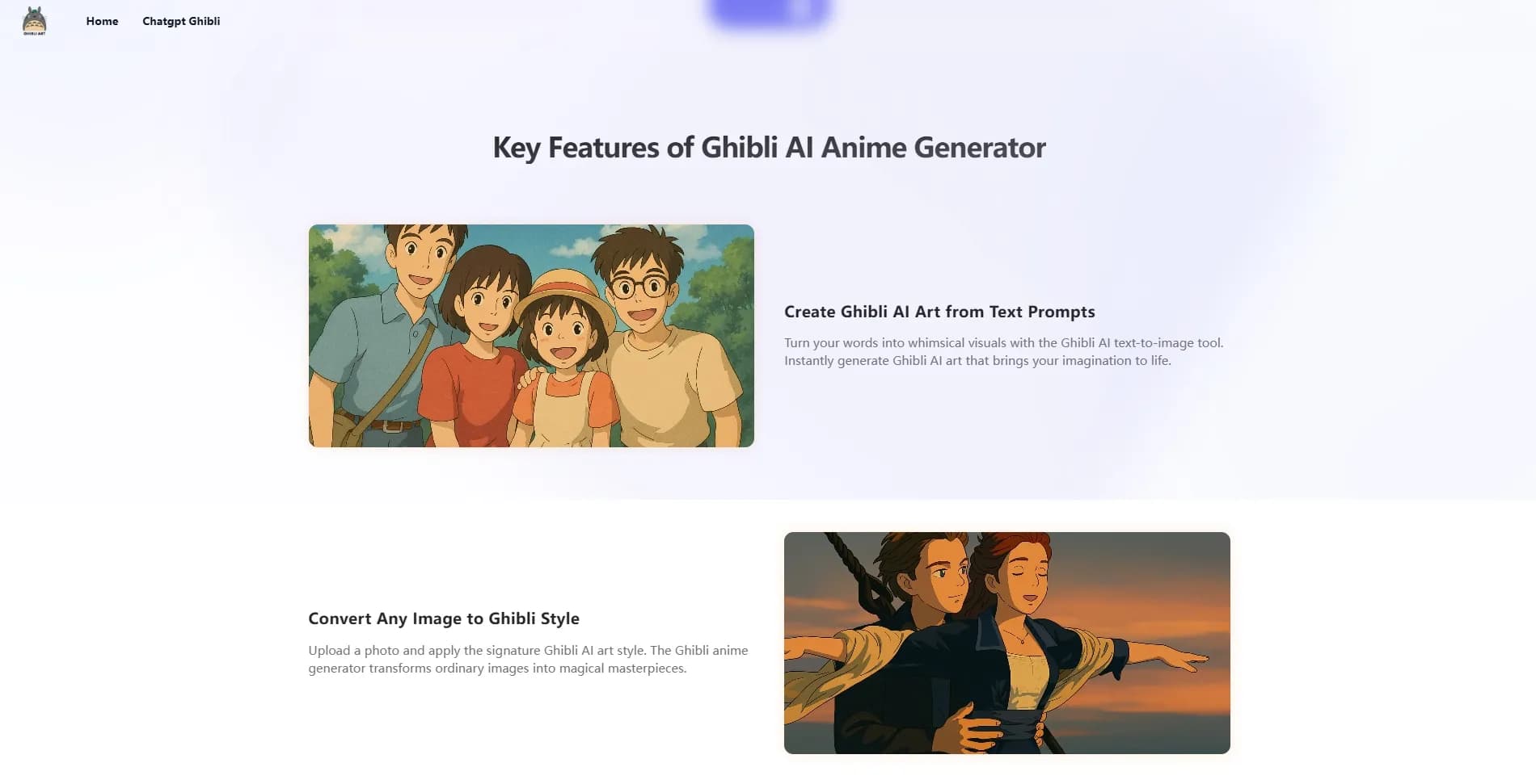 Ghibli AI: Free ChatGPT Ghibli AI Art Generator