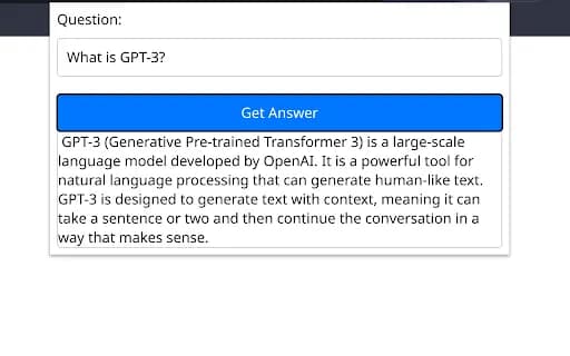 GPT-3 Questions