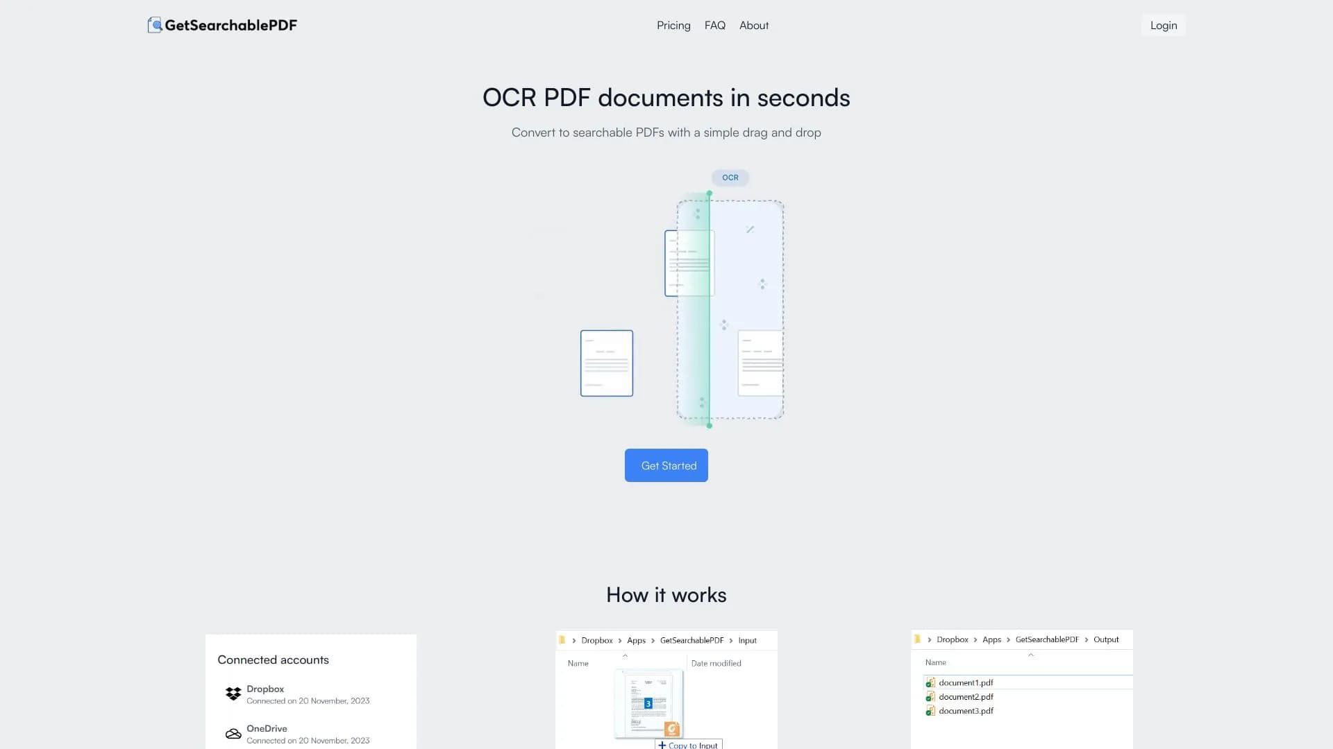 GetSearchablePDF