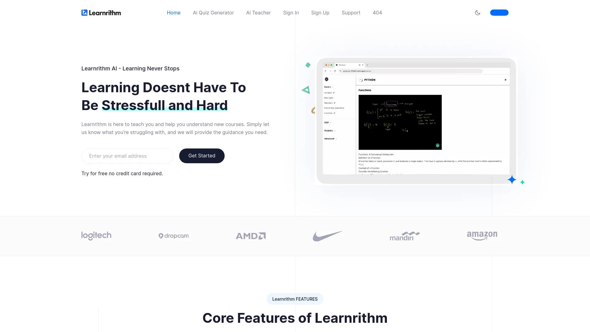 Learnrithm Ai