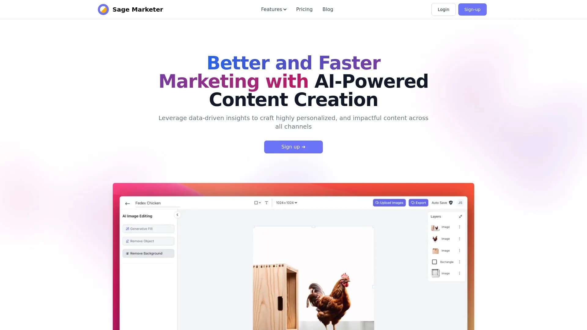 Sage Marketer Data