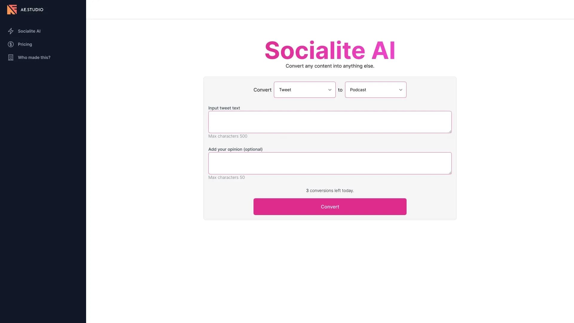 Socialite AI