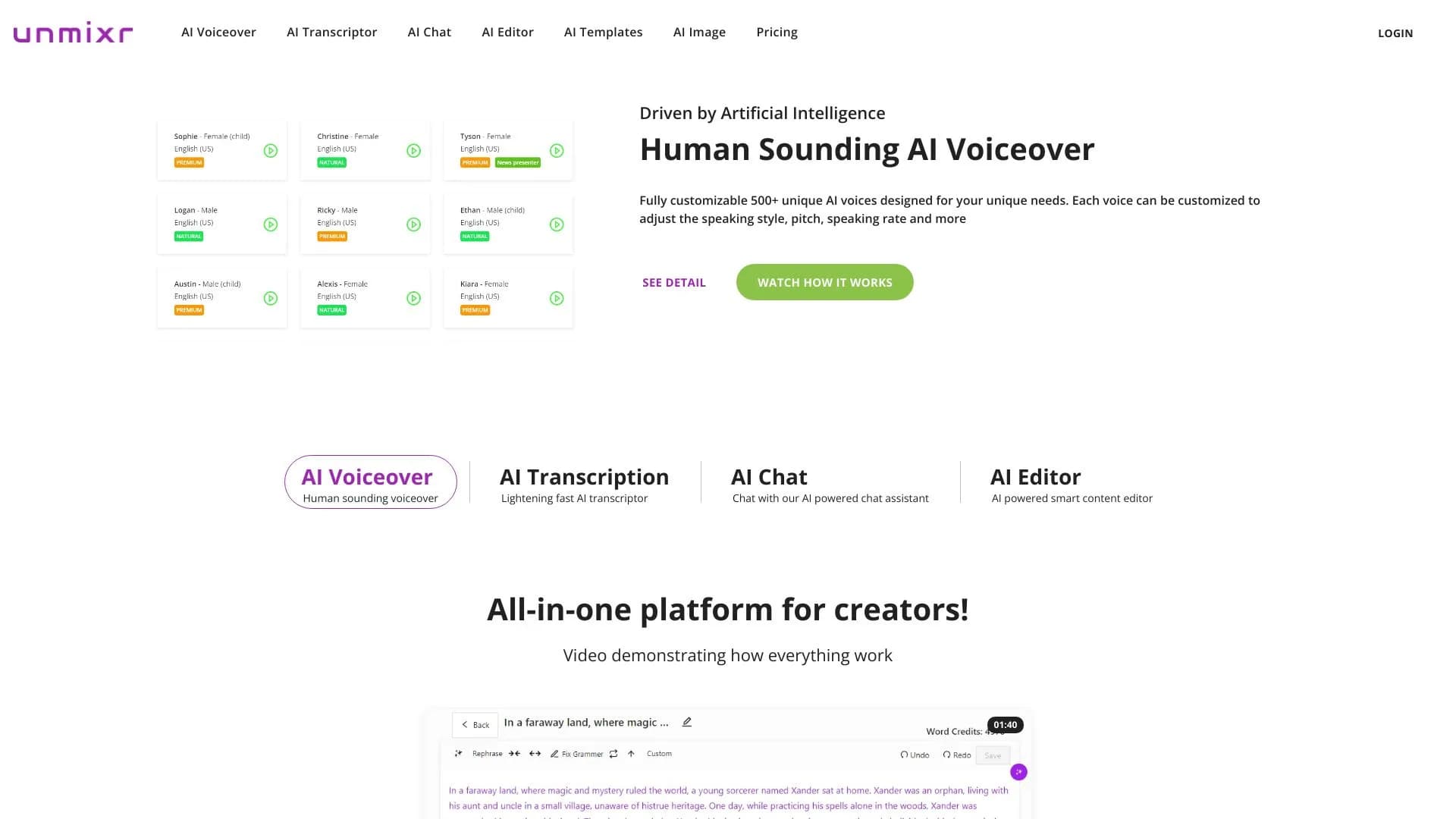Unmixr AI