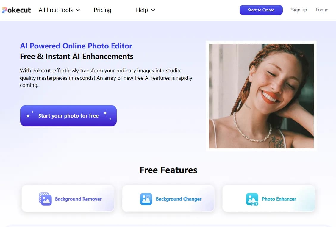 Pokecut-AI Powered Online Photo Editor