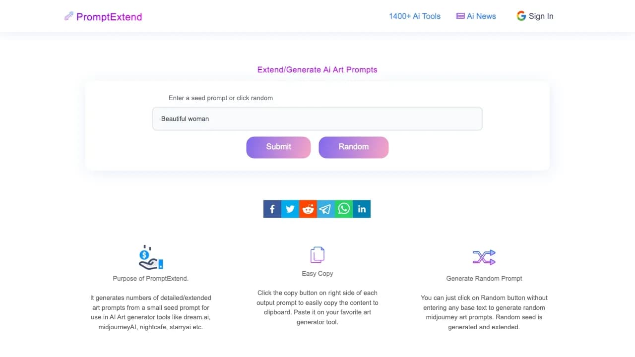 PromptExtend