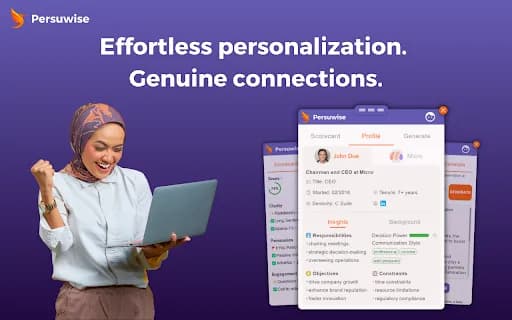 Persuwise: AI Writer & 360 Outreach Assistant