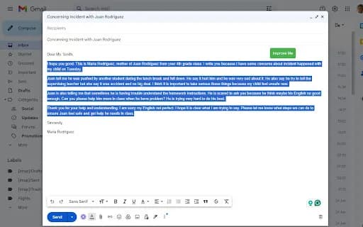 AI Text Improver