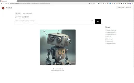 AIArtHub & DALLE & StableDiffusion Sidebar