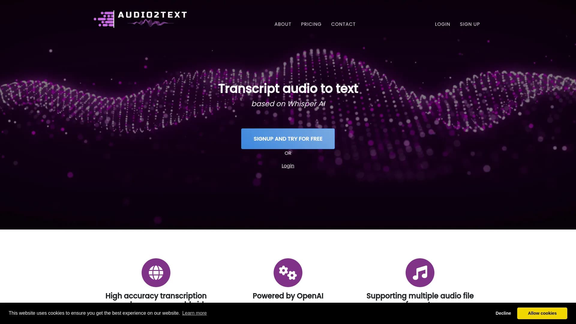 audio2text