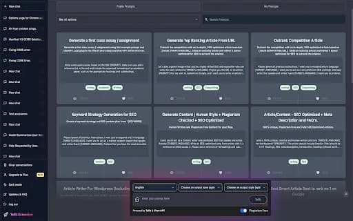 Tellit - Supercharged ChatGPT Tools