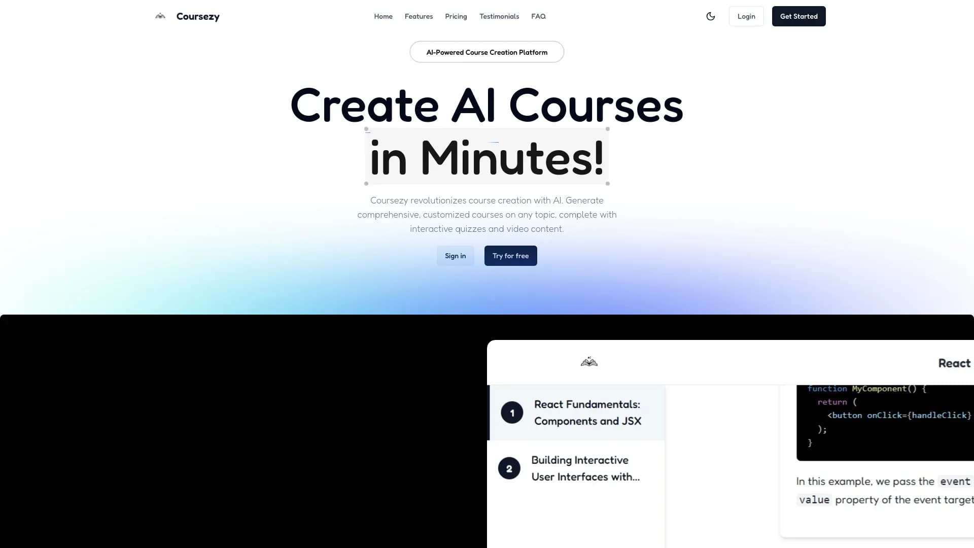 Coursezy
