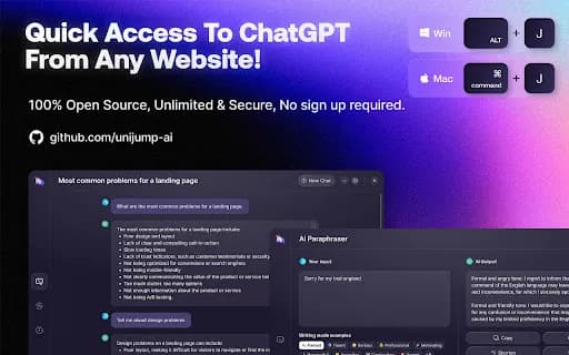 UniJump - Shortcut for ChatGPT