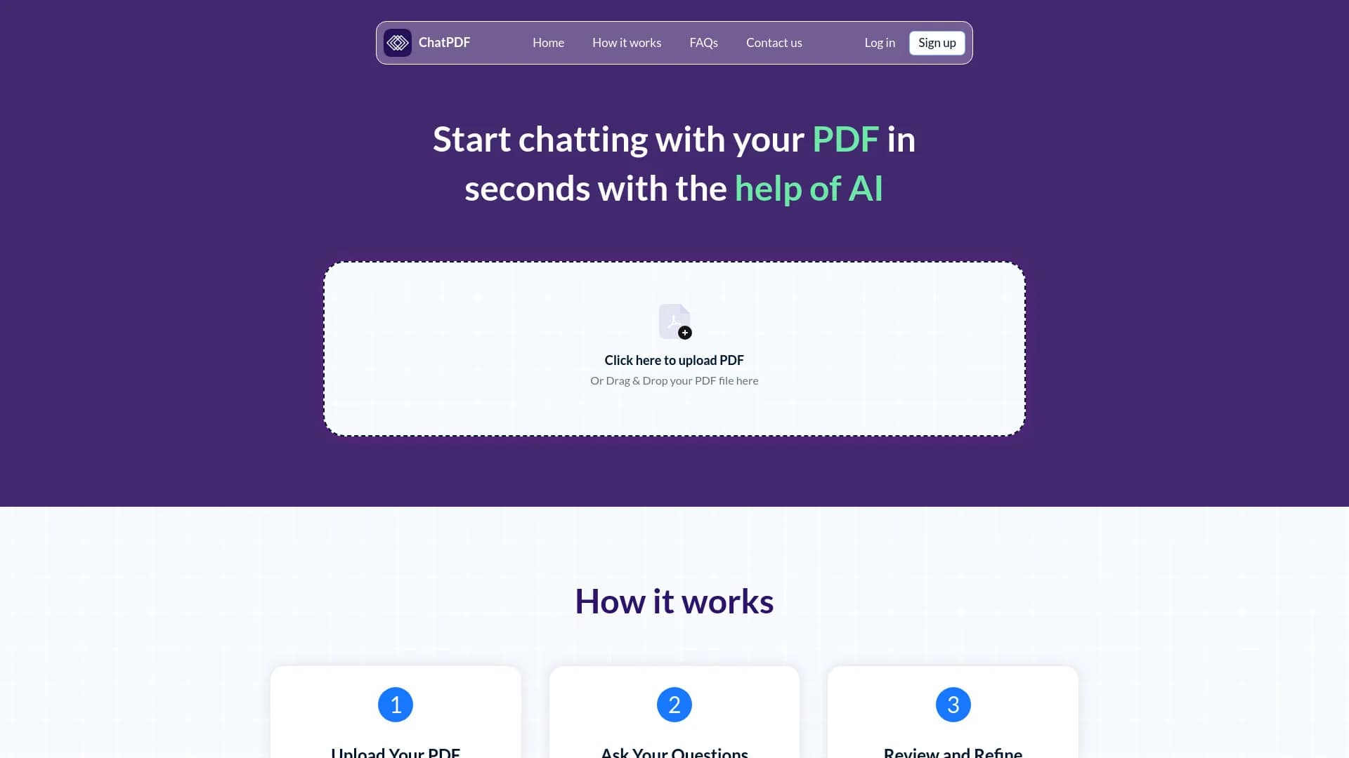 Chat Pdf - Chat with PDF for free