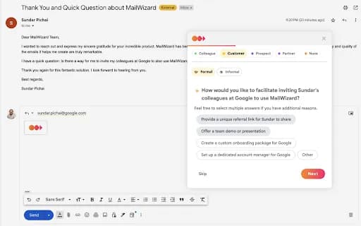 MailWizard for Gmail