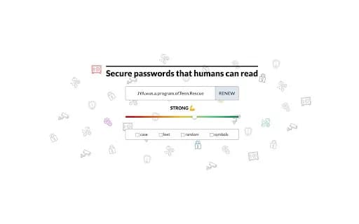 Semantic password generator