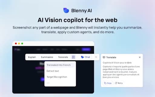 Blenny - AI Vision Co-Pilot Powered by GPT-4V