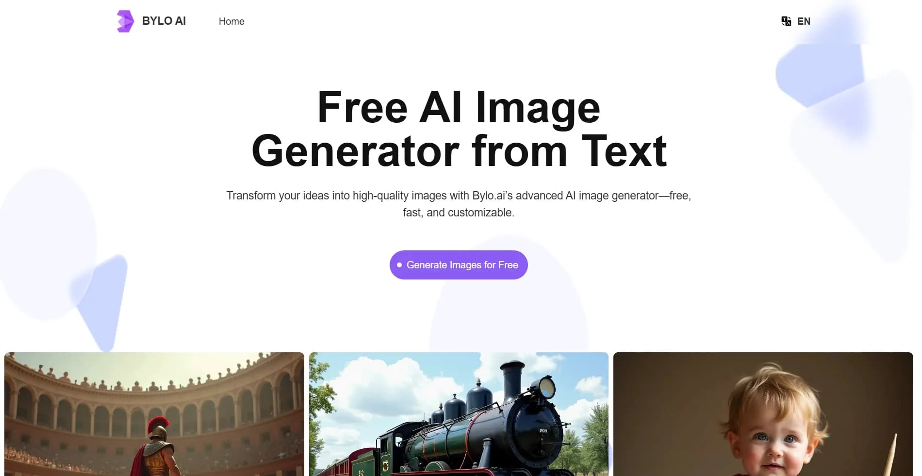 Bylo.ai: Free AI Image Generator