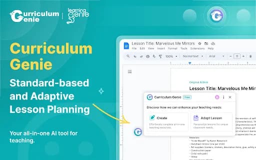 Curriculum Genie