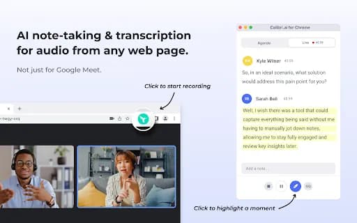 Colibri – AI Note Taking & Transcription App