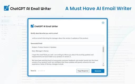 ChatGPT AI Email Writer