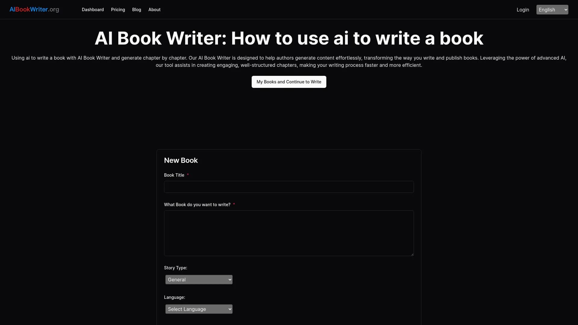 AI Book Writer