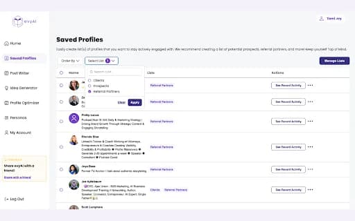 evyAI - AI Assistant for Social Media