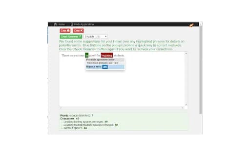 Grammar Checker