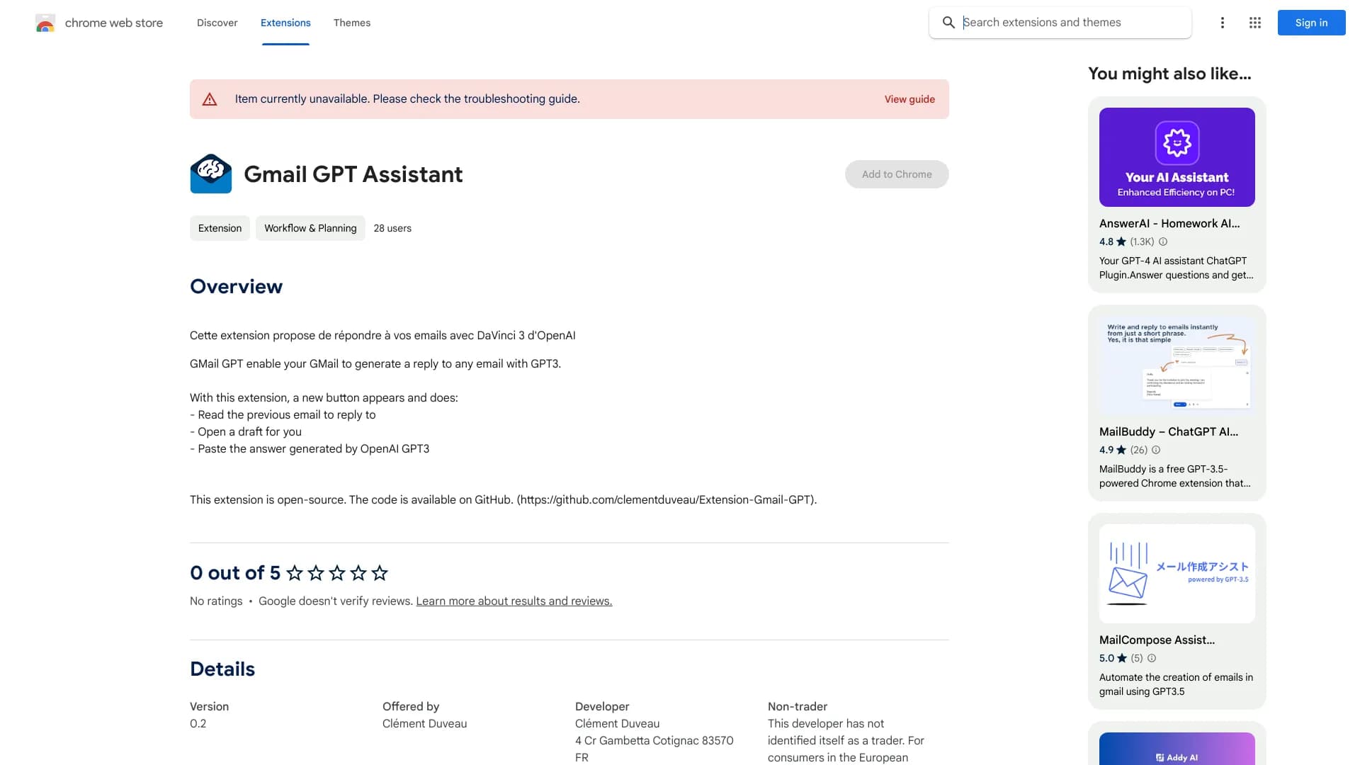 Gmail GPT Assistant
