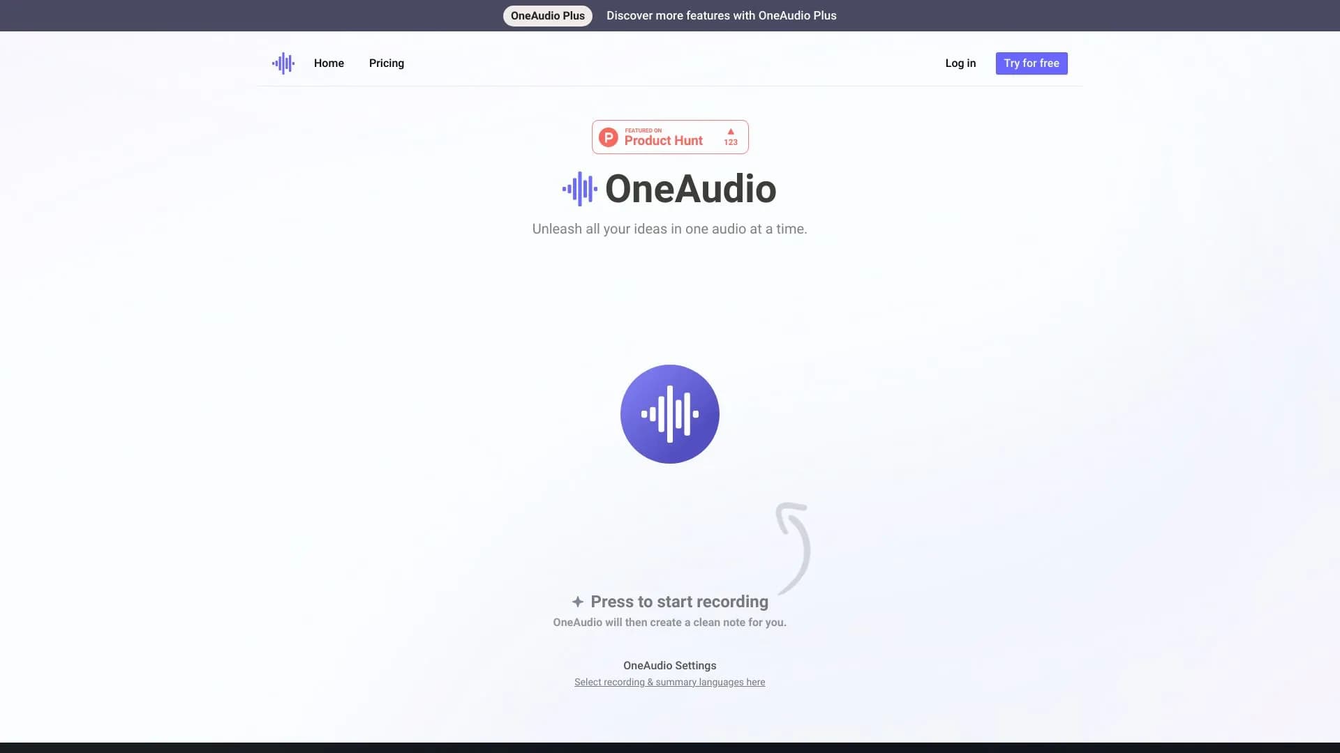 OneAudio AI