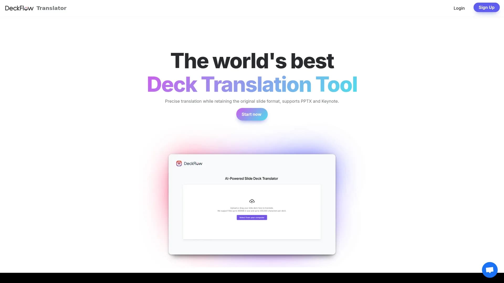 DeckFlow PPT Translator